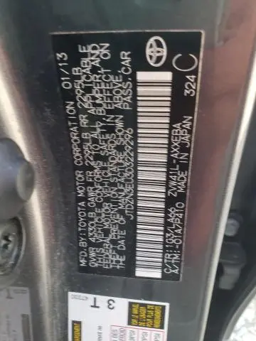 2013 TOYOTA PRIUS V   