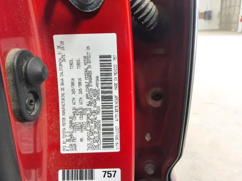 2021 TOYOTA TACOMA TRD OFF-ROAD  