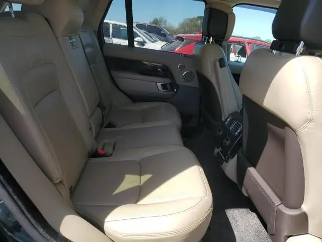 2019 LAND ROVER RANGE ROVER SUPERCHARGED