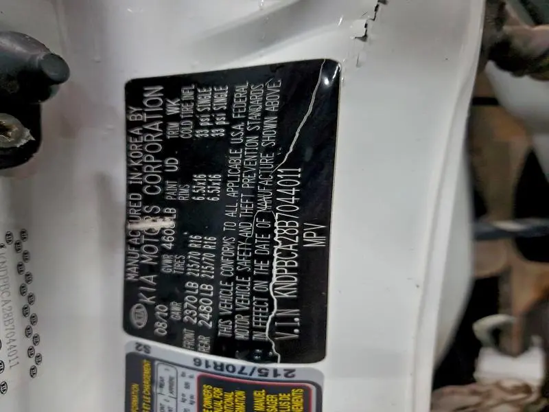 2011 KIA SPORTAGE LX  