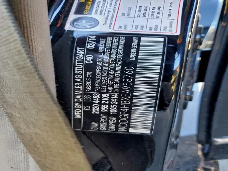 2014 MERCEDES-BENZ C 250  