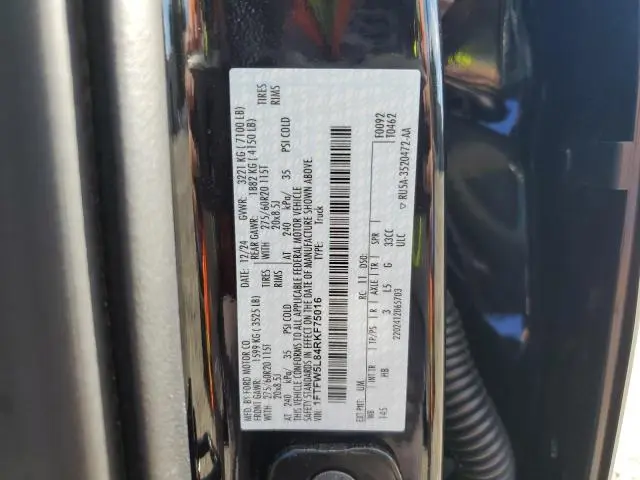 2024 FORD F150 LARIAT  