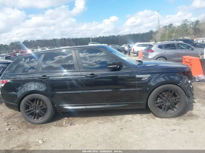2017 LAND ROVER RANGE ROVER SPORT 3.0L V6 SUPERCHARGED HSE