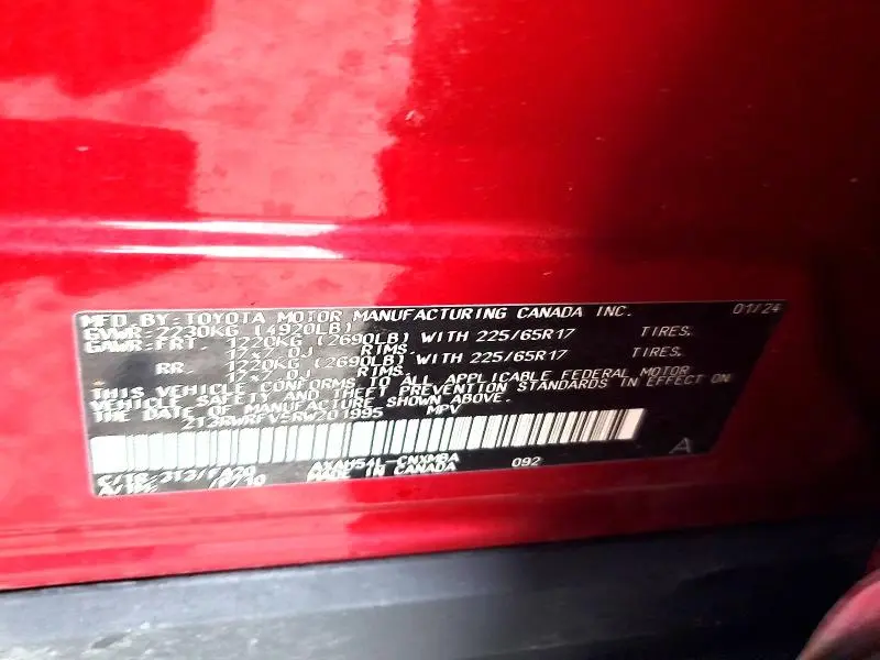 2024 TOYOTA RAV4 XLE  