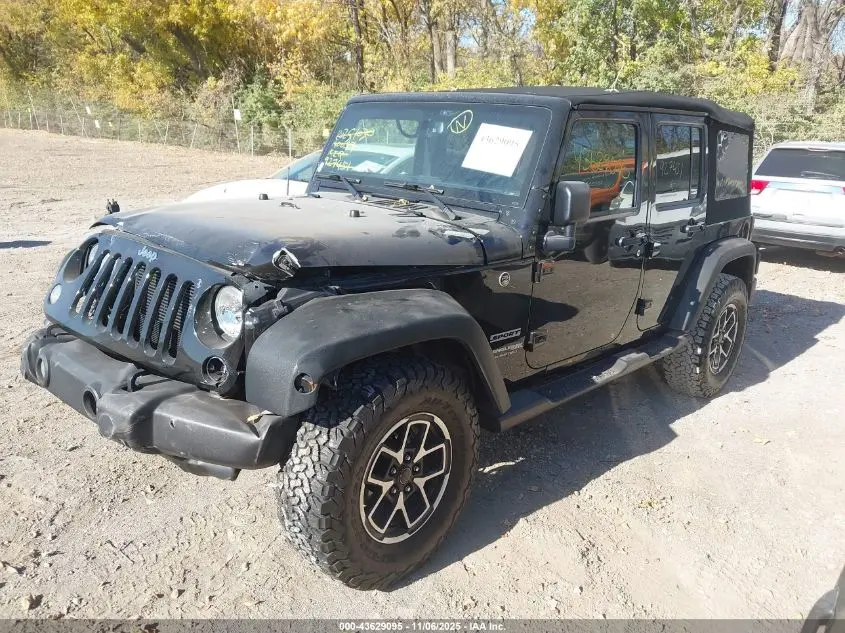 2018 JEEP WRANGLER JK UNLIMITED SPORT S 4X4