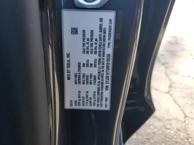 2024 TESLA MODEL 3   