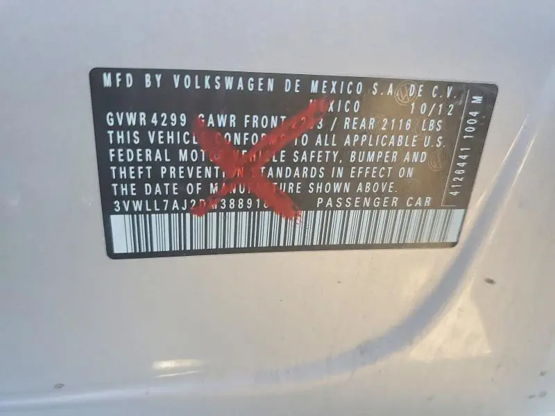 2013 VOLKSWAGEN JETTA TDI  