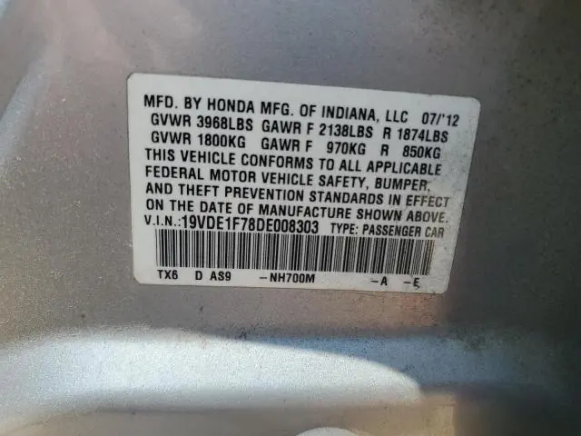 2013 ACURA ILX 20 TECH  