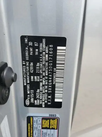 2013 KIA OPTIMA EX  
