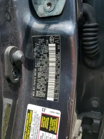 2011 TOYOTA COROLLA BASE  