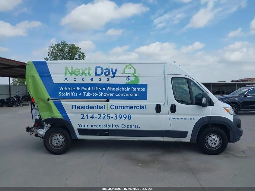 2023 RAM PROMASTER 2500 HIGH ROOF 159 WB