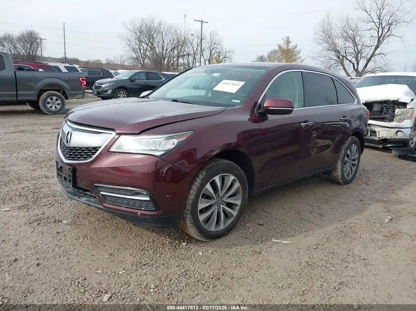 2015 ACURA MDX TECHNOLOGY PACKAGE