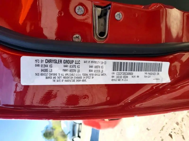 2014 DODGE DART LIMITED  