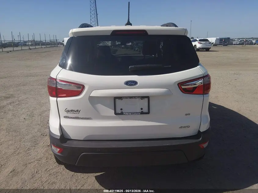 2021 FORD ECOSPORT SE
