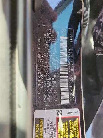 2022 TOYOTA CAMRY SE  