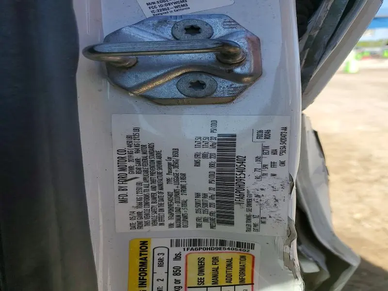 2014 FORD FUSION SE  