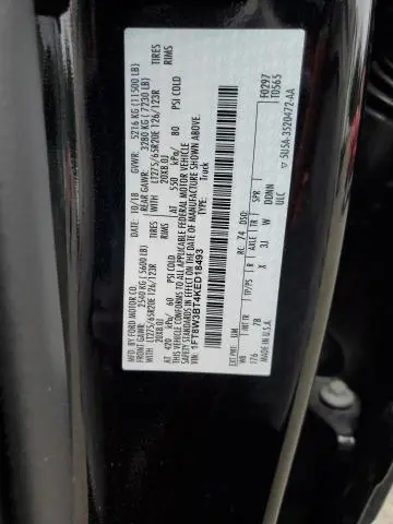 2019 FORD F350 SUPER DUTY  