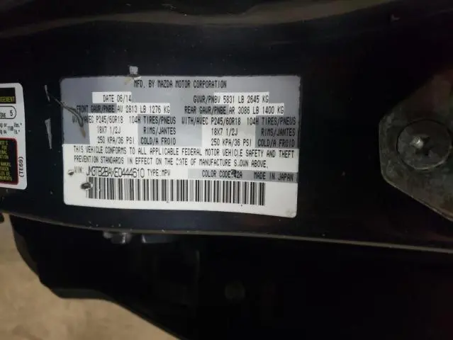 2014 MAZDA CX-9 SPORT  