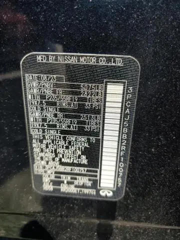 2024 INFINITI QX50 LUXE  