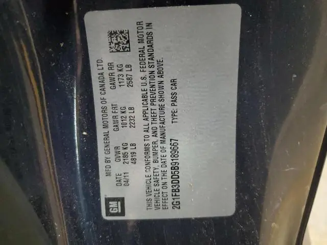 2011 CHEVROLET CAMARO LT  