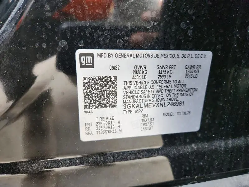 2022 GMC TERRAIN SLE  