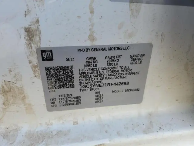 2024 CHEVROLET SILVERADO K2500 HEAVY DUTY LT  