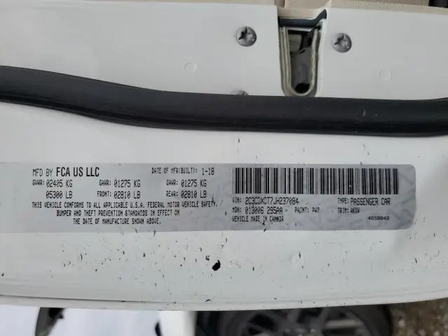 2018 DODGE CHARGER R/T  