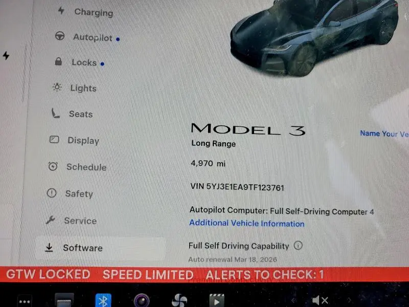 2026 TESLA MODEL 3   