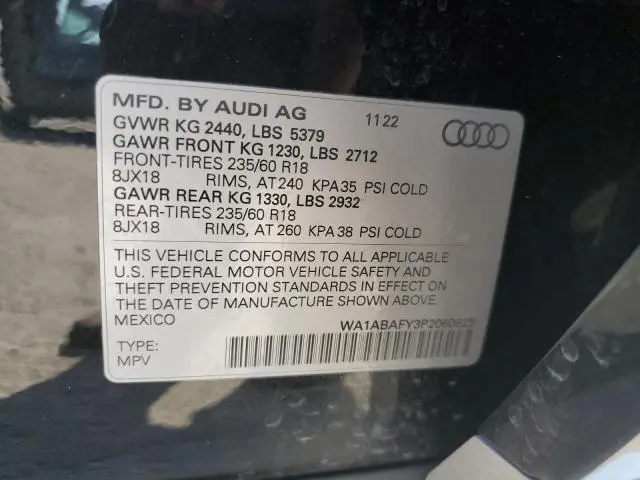 2023 AUDI Q5 PREMIUM 40  