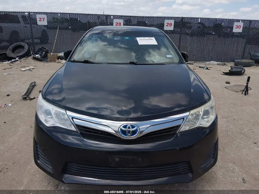2012 TOYOTA CAMRY HYBRID LE