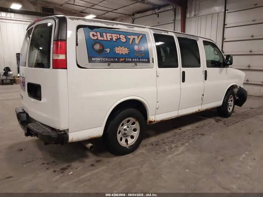 2012 CHEVROLET EXPRESS 1500 WORK VAN
