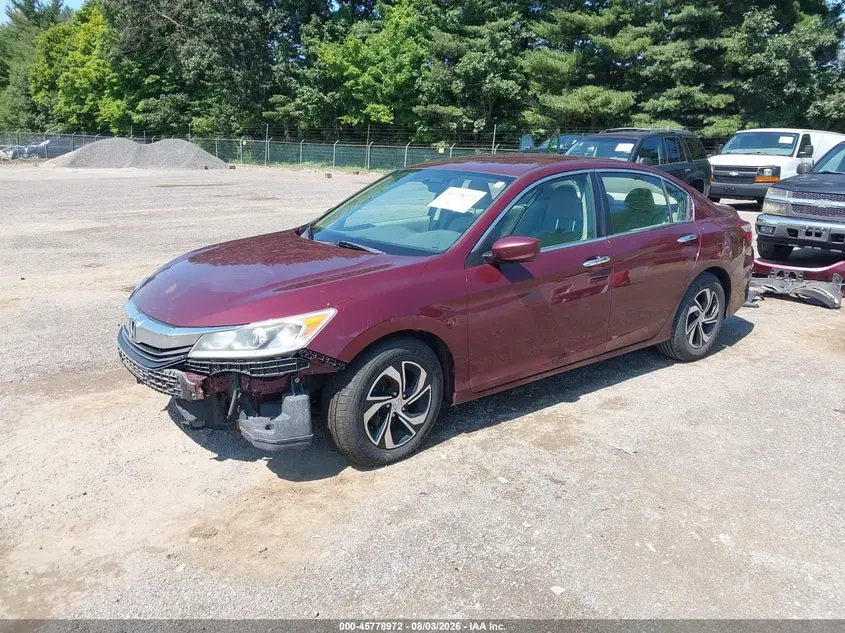 2016 HONDA ACCORD LX