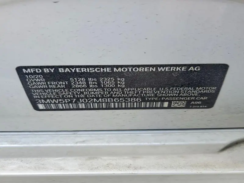 2021 BMW 330E   