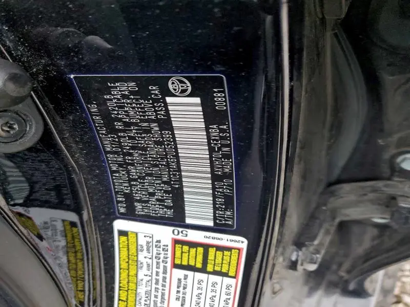 2023 TOYOTA CAMRY LE  