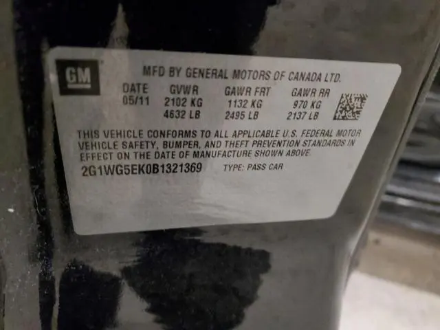 2011 CHEVROLET IMPALA LT