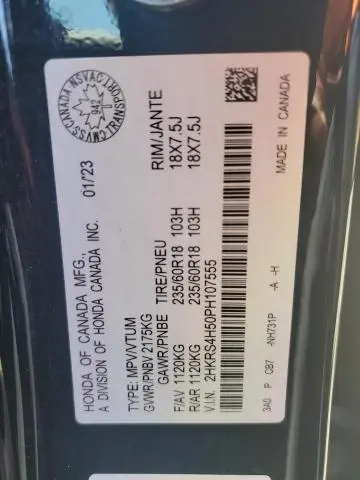 2023 HONDA CR-V SPORT  