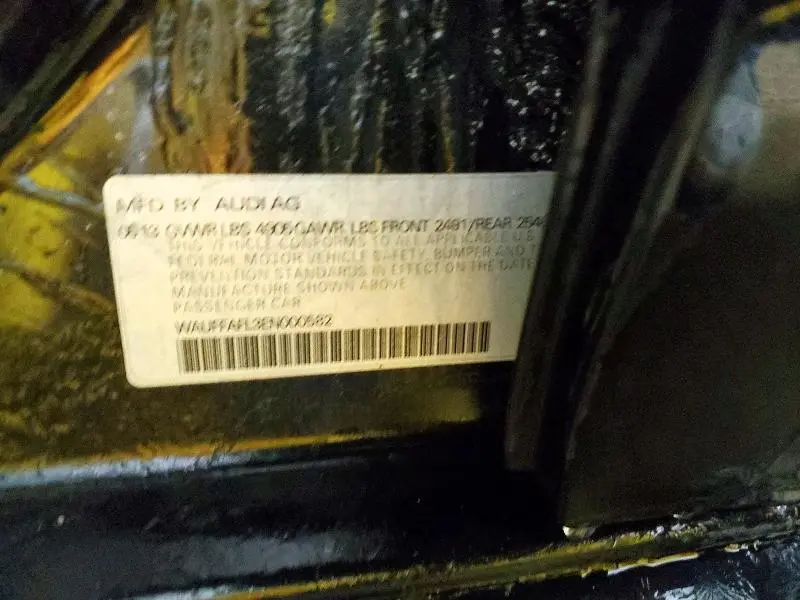 2014 AUDI A4 PREMIUM PLUS  