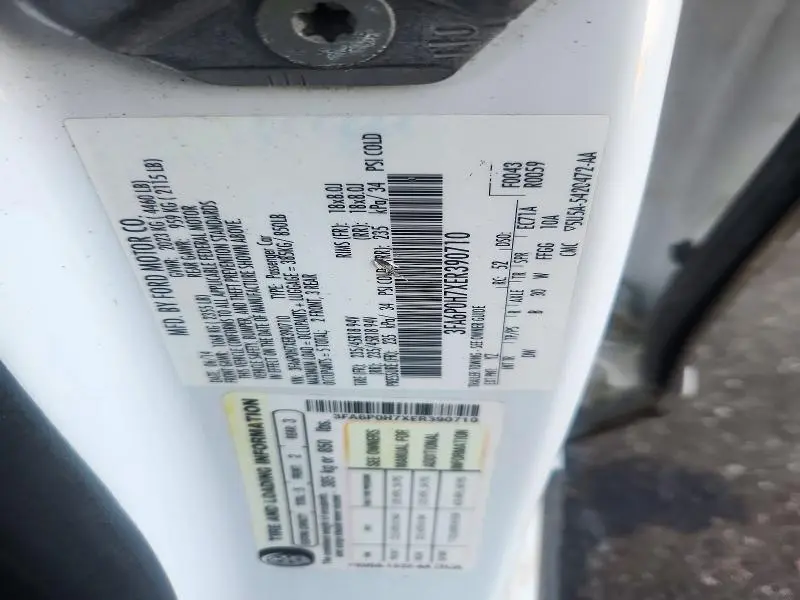 2014 FORD FUSION SE  