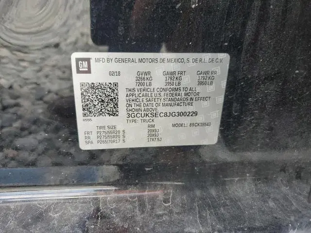 2018 CHEVROLET SILVERADO K1500 LTZ  