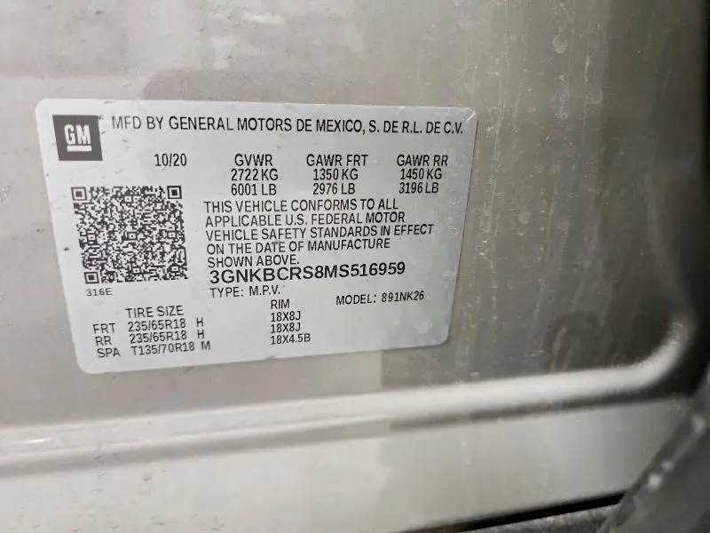2021 CHEVROLET BLAZER 2LT  