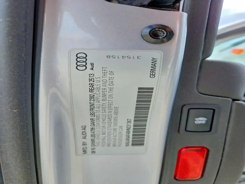 2017 AUDI A4 PREMIUM  