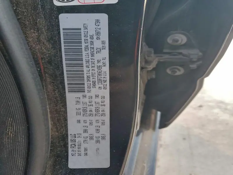 2019 RAM 1500 TRADESMAN  