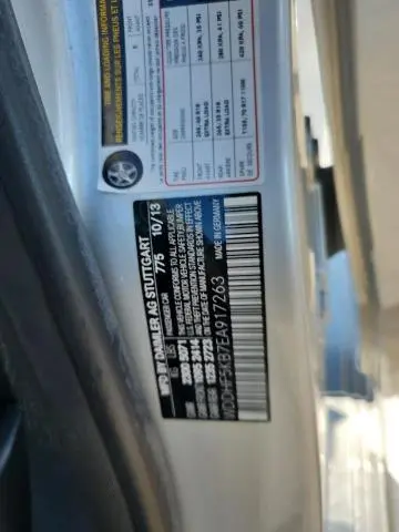 2014 MERCEDES-BENZ E 350  