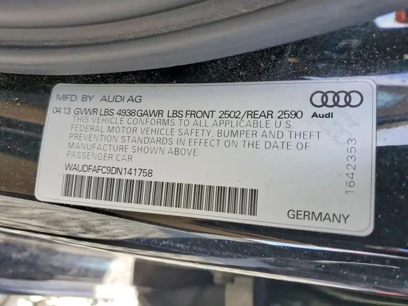 2013 AUDI A6 PREMIUM PLUS  