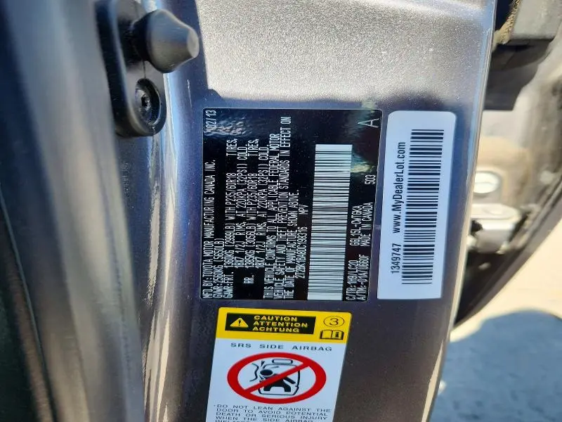 2013 LEXUS RX 350 BASE  