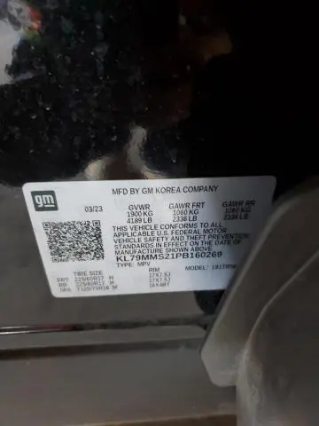 2023 CHEVROLET TRAILBLAZER LS  