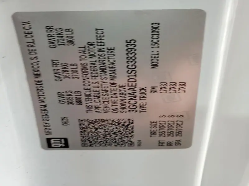 2025 CHEVROLET SILVERADO C1500  