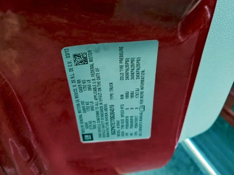 2013 CHEVROLET SILVERADO K1500 LTZ  