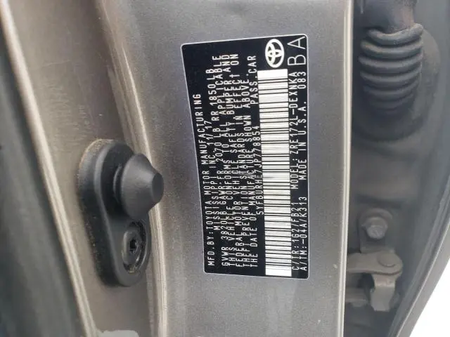 2018 TOYOTA COROLLA L