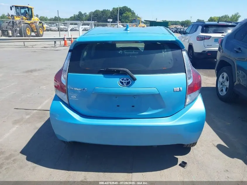 2016 TOYOTA PRIUS C ONE